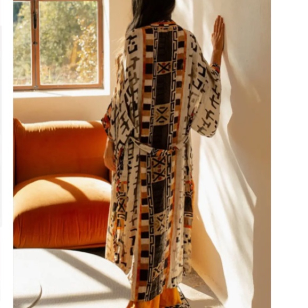 SALE ❤️‍🔥! Boho Geo Desert Duster